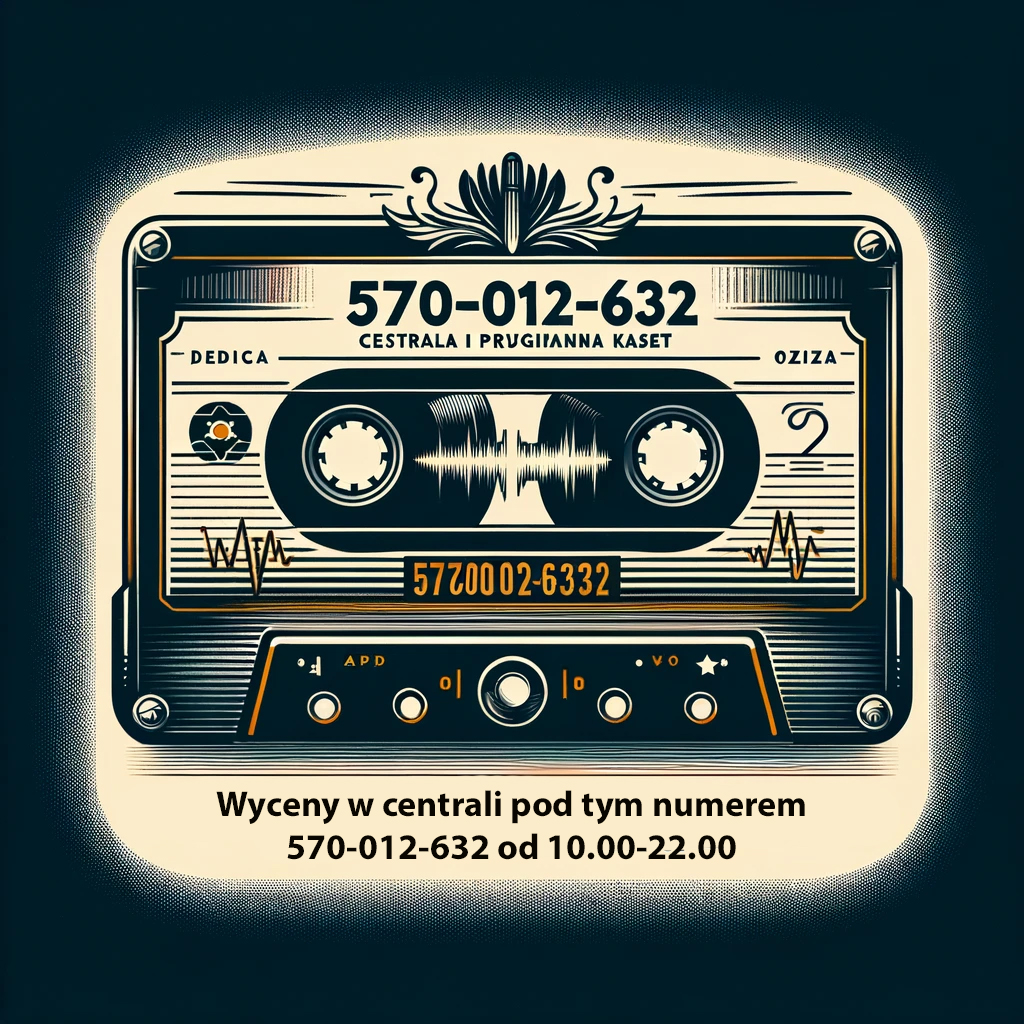 Wyceny ceny przegrywania kaset