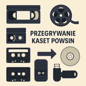 Przegrywanie kaset Powsin